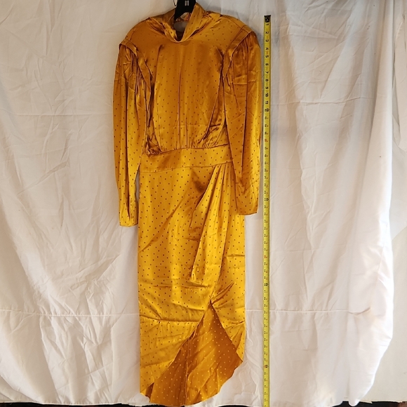 Ronny Kobo Collection Golden Long Sleeve Dress - Picture 3 of 10